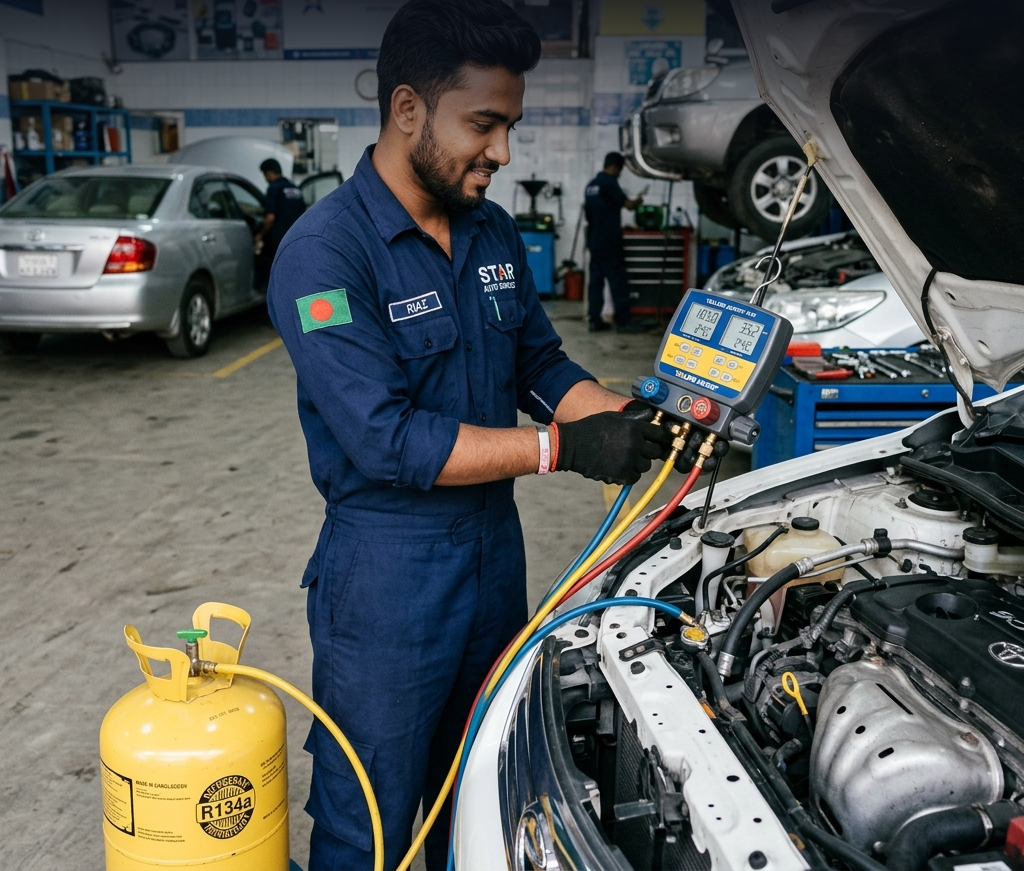 AC Gas Refill