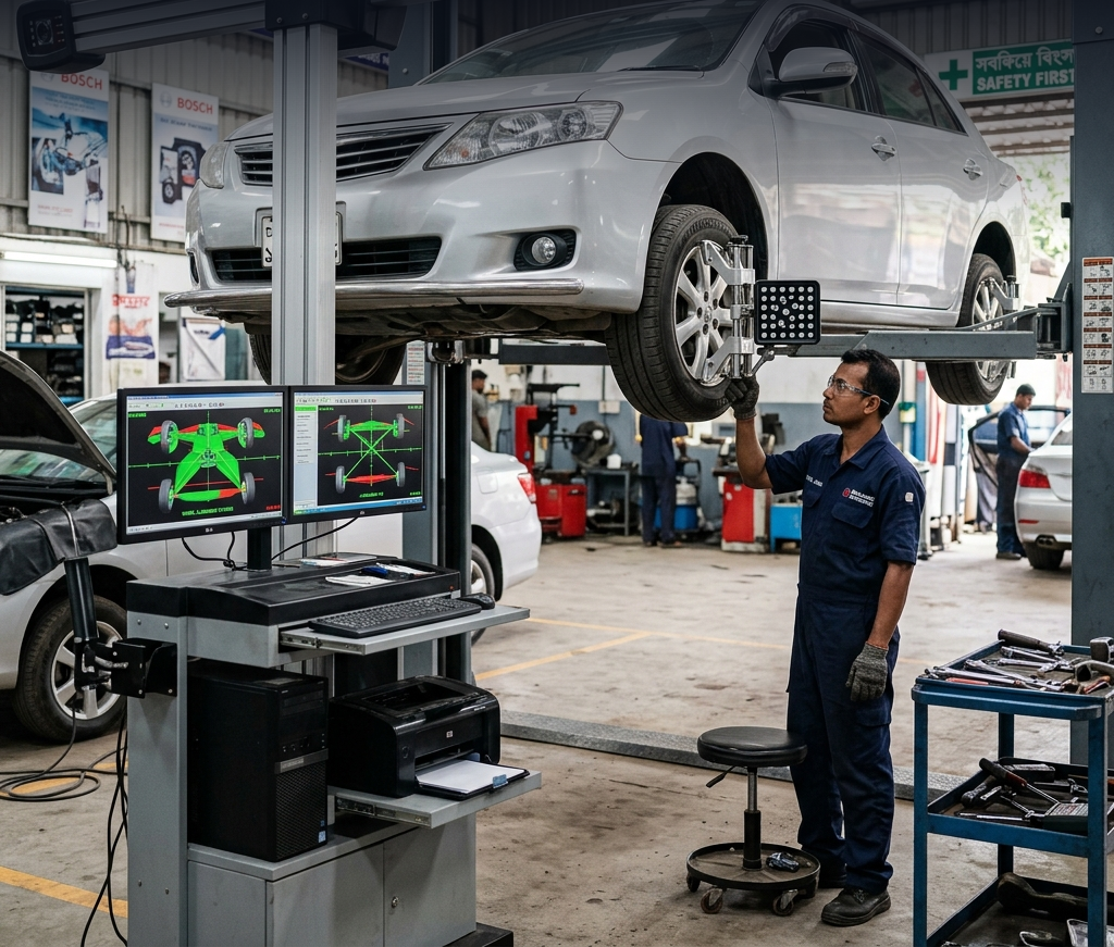 3D Laser Wheel Alignment
