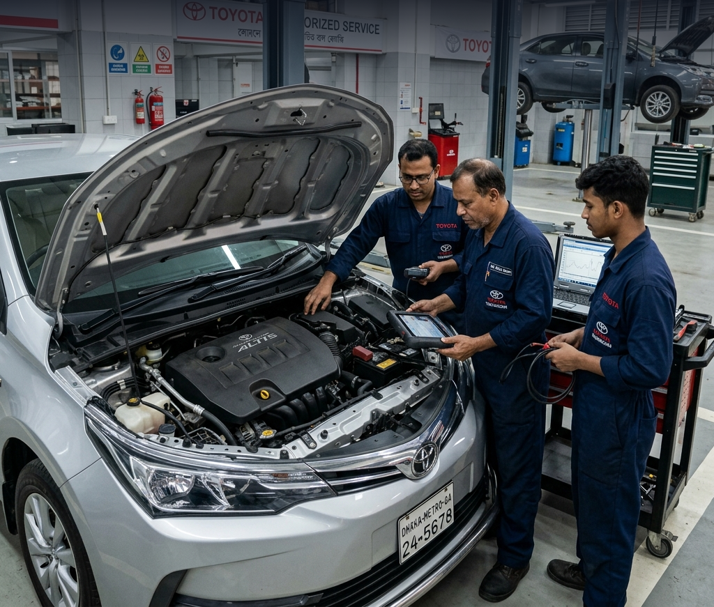 Toyota Altis Engine Scan