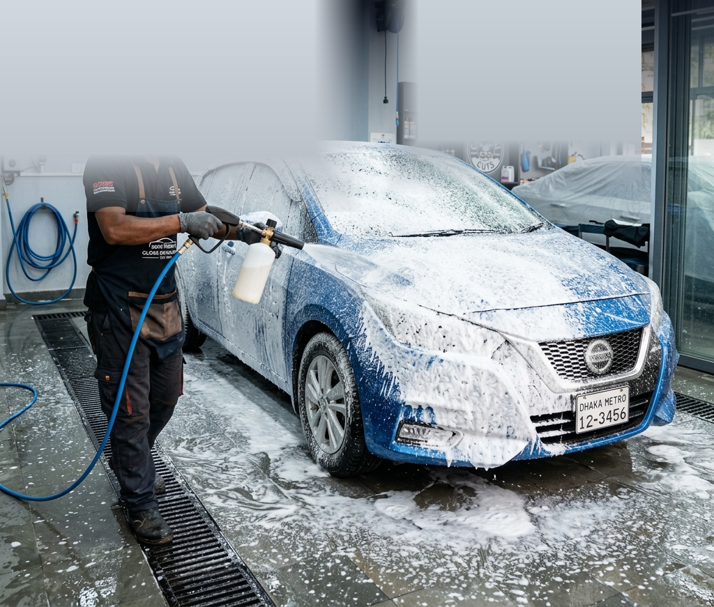 Nissan Deep Foam Spa Wash
